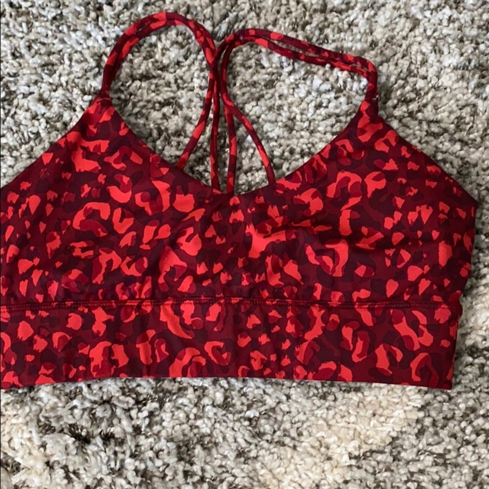 Joy Lab red lined sports bra